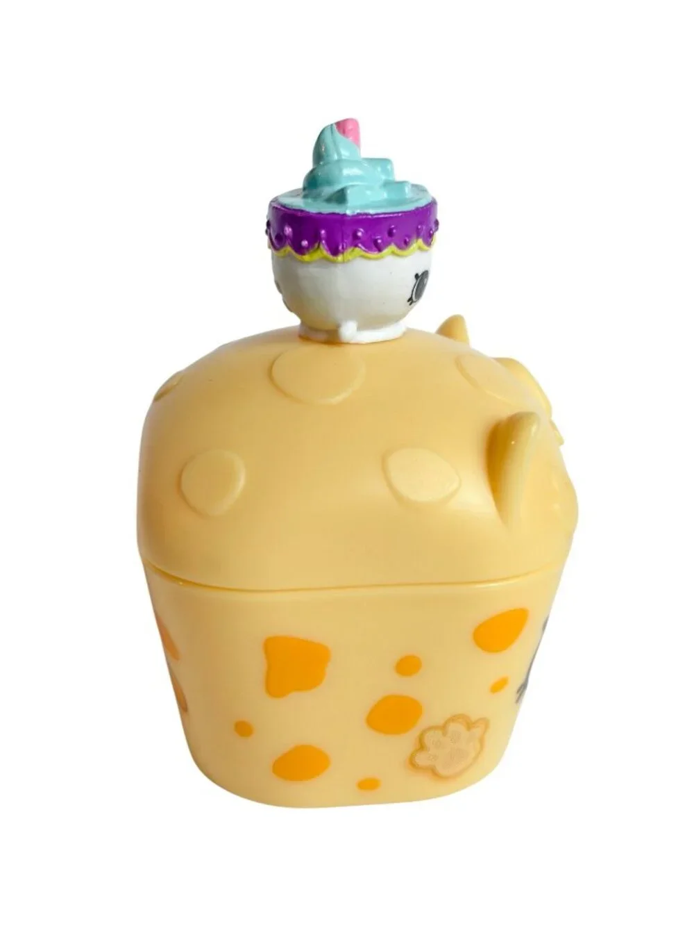 Shopkins Hot Chocco FF-020 Season 3 Mini Fig Wild Style Pet Pod Kitty Crumbles